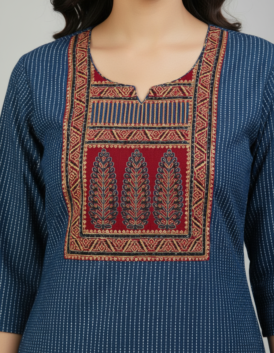 Pratham Royal Panel Embroidered Co-ord Set