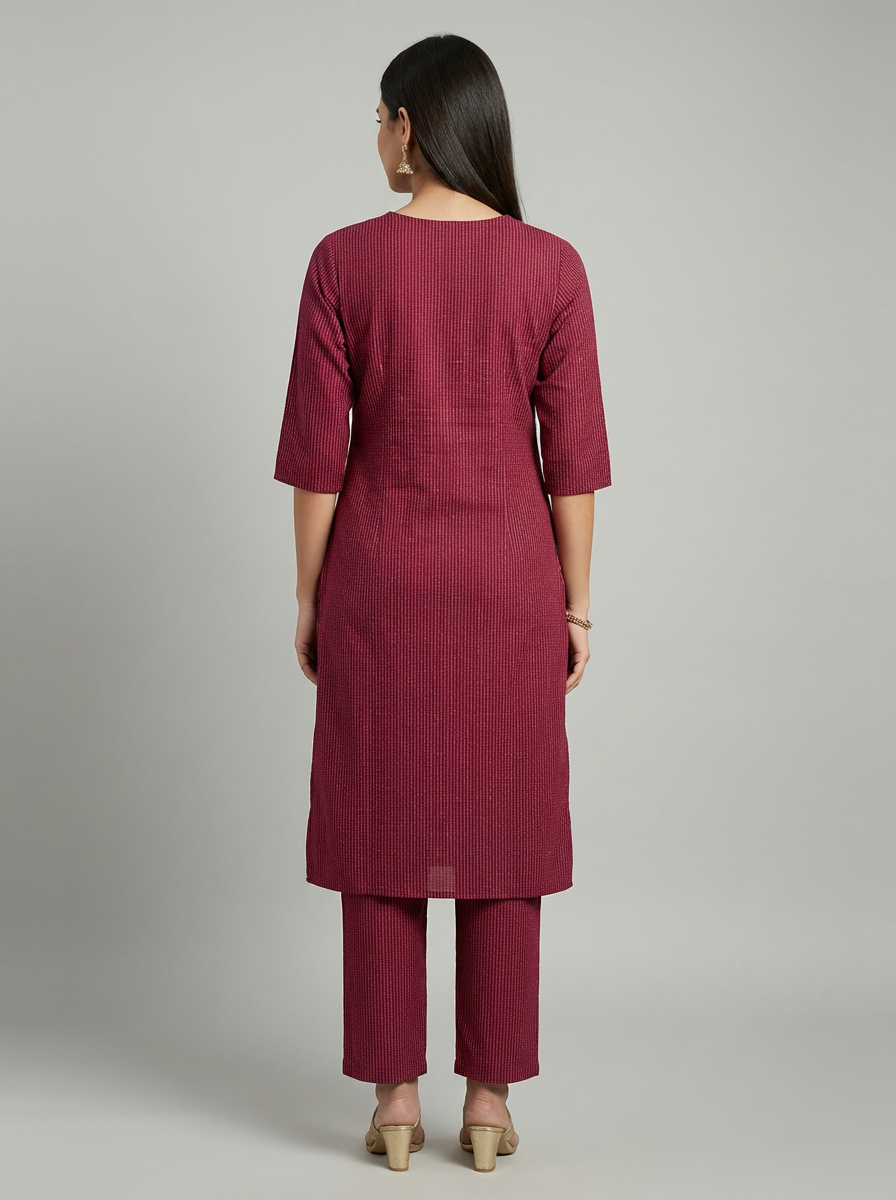 Pratham Royal Panel Embroidered Co-ord Set